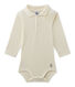 Baby boy's bodysuit with collar
