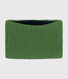 Children's fleece-lined knitted snood