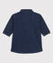 Babies' Long-Sleeved Light Denim Dress DENIM blue