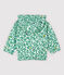 Baby Boys' Waterproofed Knit Windbreaker MARSHMALLOW white/GAZON green/MULTICO
