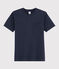 Unisex Cotton T-Shirt SMOKING blue