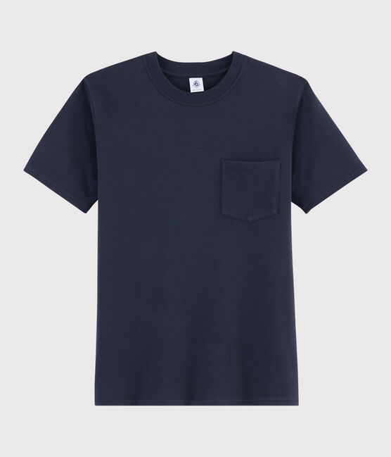 Unisex Cotton T-Shirt SMOKING blue