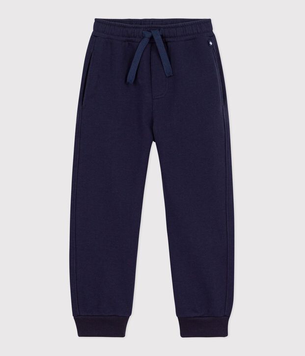 Children's plain cotton jogging bottoms SMOKING