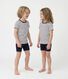 Boys' Short Cotton Pyjamas with Sailor Stripes