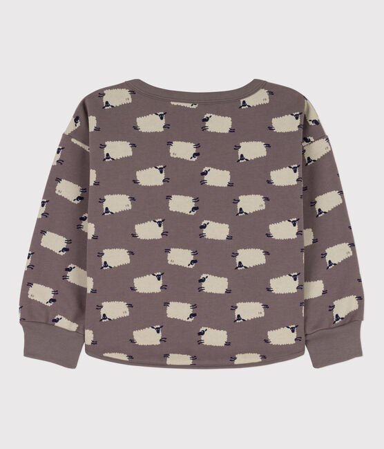 Unisex Printed Fleece Sweatshirt BONGRIS /MULTICO