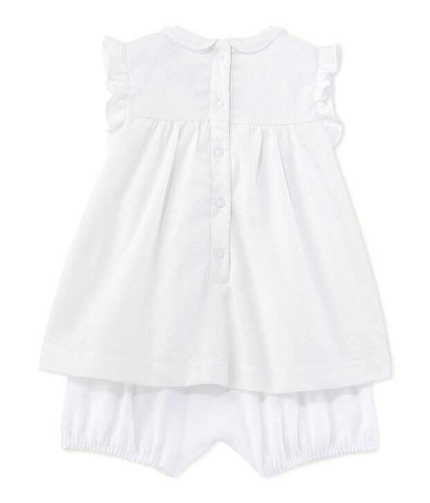 Robe body b&eacute;b&eacute; fille white