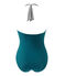 Women's one-piece swimsuit Rivage green