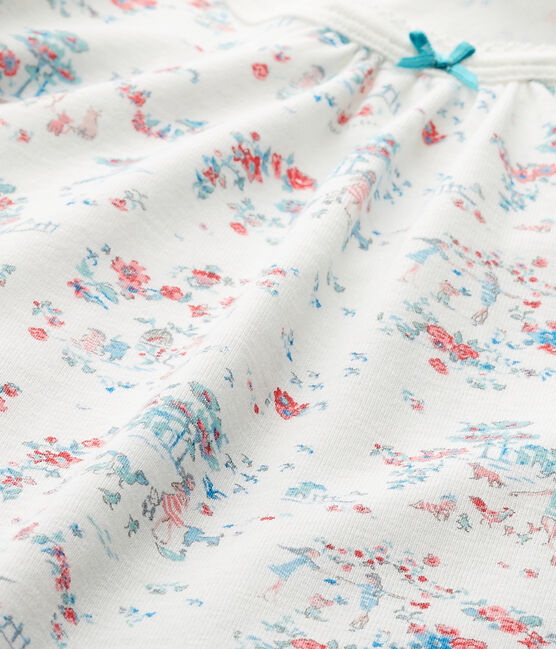 Chemise de nuit fille imprimée LAIT white/MULTICO white