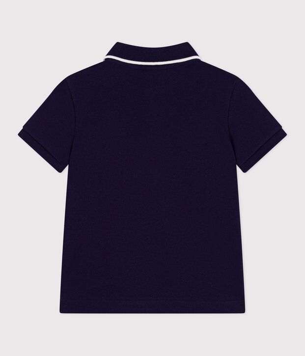 Children's short-sleeved cotton polo shirt SOIR