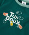 Babies' Cotton T-Shirt PINEDE green
