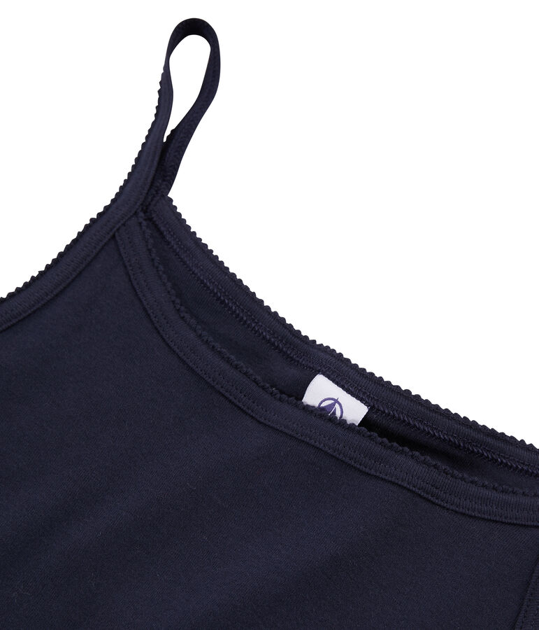 Women's strappy top blue