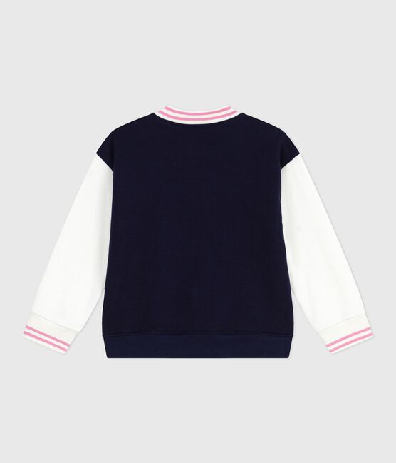 Children's varsity-style jacket in plain cotton SOIR