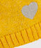 Girls' Woolly Hat BOUDOR yellow/ARGENT