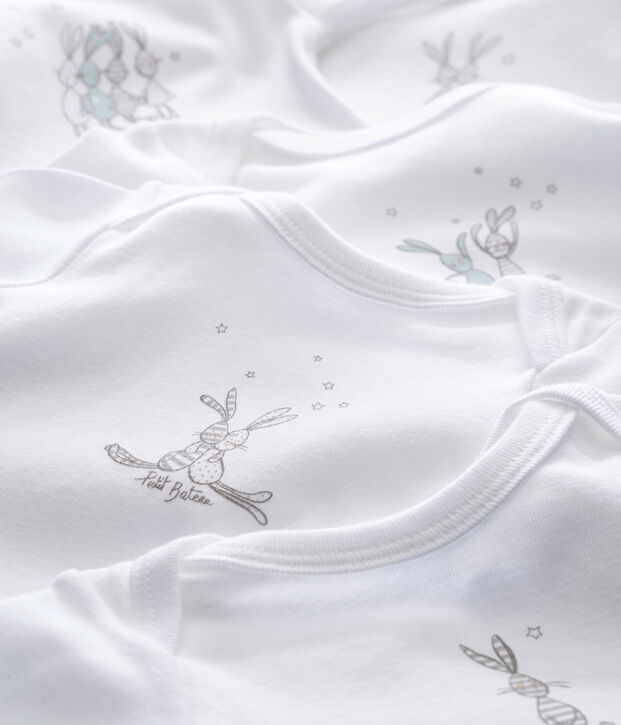 Set of 5 mixed baby's long sleeved bodies multicolor