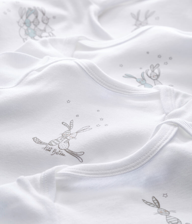 Set of 5 mixed baby's long sleeved bodies multicolor