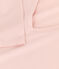 Women's Straight Cotton V-Neck T-Shirt SALINE pink