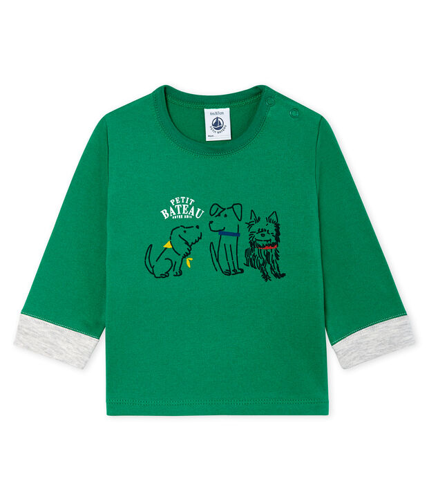 Baby Boys' Long-Sleeved T-Shirt green