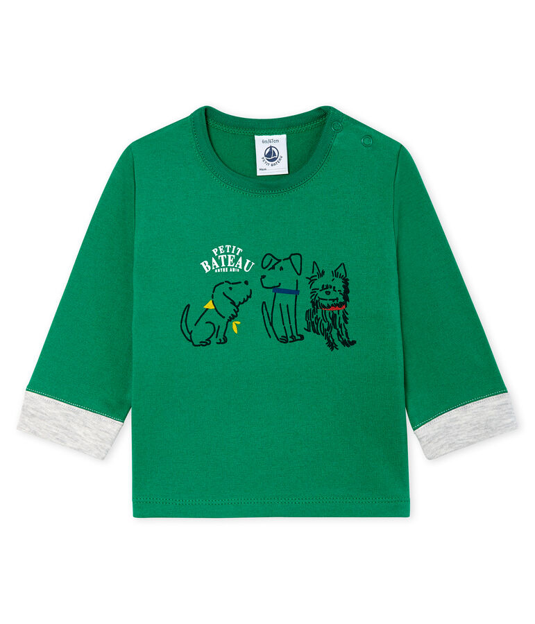 Baby Boys' Long-Sleeved T-Shirt green