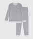 Junior plain velour pyjamas