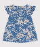 Girls' Printed Poplin Blouse BEACH blue/MULTICO