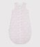 Babies' 2 TOG floral-print cotton sleeping bag MARSHMALLOW white/MULTICO white