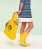 Plain coloured shopping bag JAUNE yellow