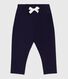 Babies' plain cotton trousers