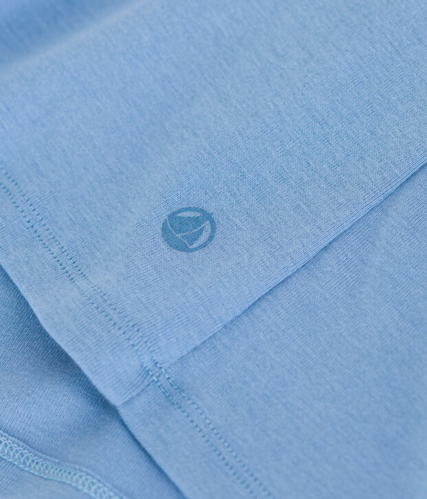 Women's Iconic Cocotte stitch cotton T-Shirt blue