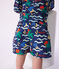 Babies' printed swim shorts blue/multicolor