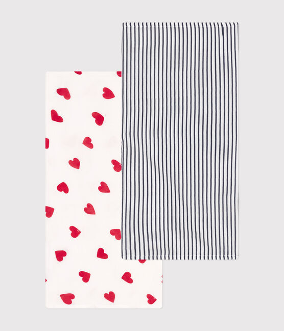 PACK OF 2 COTTON GAUZE MUSLINS FOR BABY variante 1