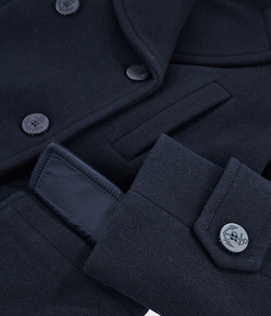 Women's Wool Peacoat SMOKING blue