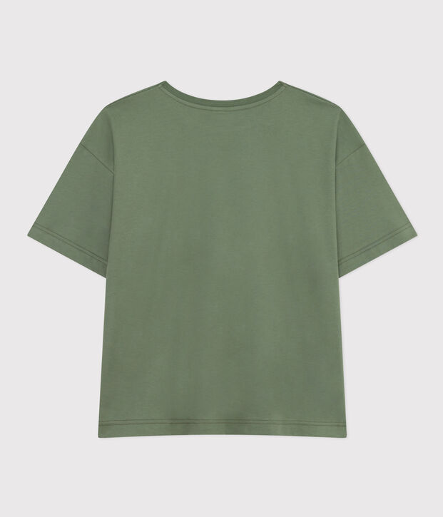 Women's Boxy Cotton T-Shirt green