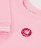 Children's plain cotton sweatshirt pink