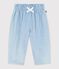 Babies' chambray trousers BLEU CLAIR blue