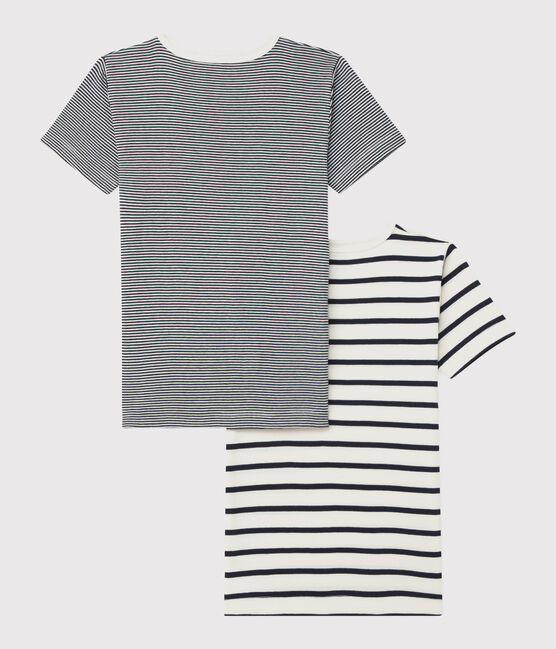 Boys' Striped Organic Cotton T-Shirts - 2-Pack variante 1