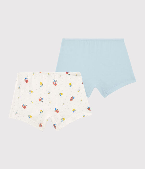 Girls' Floral Cotton Hipsters - 2-Pack variante 1