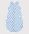 Babies' 2 TOG whale print cotton sleeping bag TOUDOU blue/ALASKA