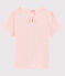 Girls' Short-Sleeved Cotton T-Shirt MINOIS pink