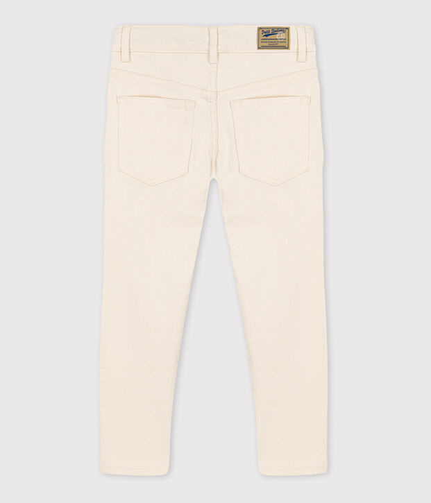 Boys' Denim Trousers Ecru