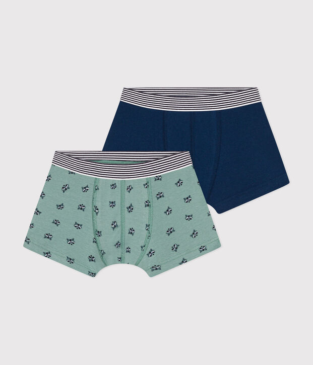 Children's cotton boxers - 2-pack multicolor