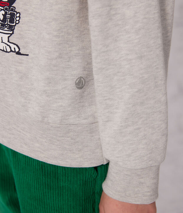 Children's Unisex Fleece Sweatshirt grey