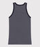 Women's iconic striped cotton tank top SMOKING blue/MARSHMALLOW white