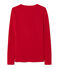 Women's long-sleeved T-shirt Mars red