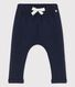 Babies' Thick Striped Jersey Trousers