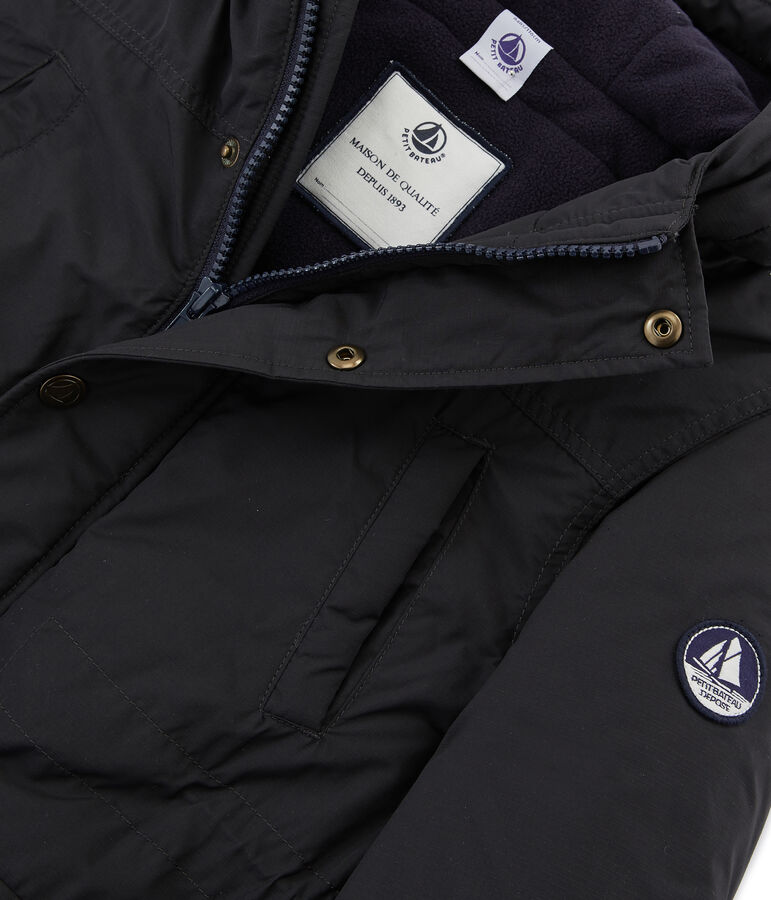 Boys' Feather and Down Coat CAPECOD grey