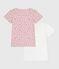 Pack of children's short-sleeved apple-print cotton T-shirts variante 1