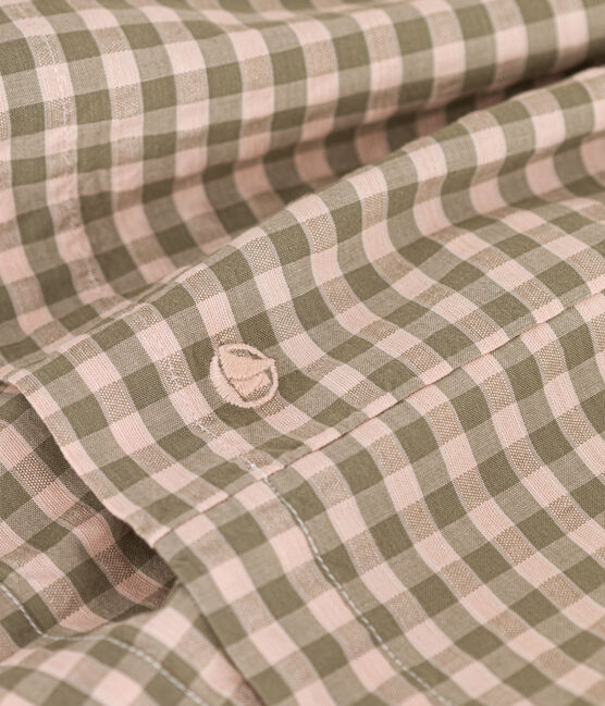 Girls' Cotton Print Skirt MARECAGE /SALINE