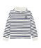 Boy's Sweatshirt MARSHMALLOW white/SMOKING blue