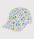 Girls' Flowery Print Cap