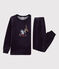 Children's Paris velour pyjamas SMOKING blue